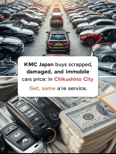 筑紫野市で廃車・事故車・不動車を高価買取｜即日現金化ならKMC Japan